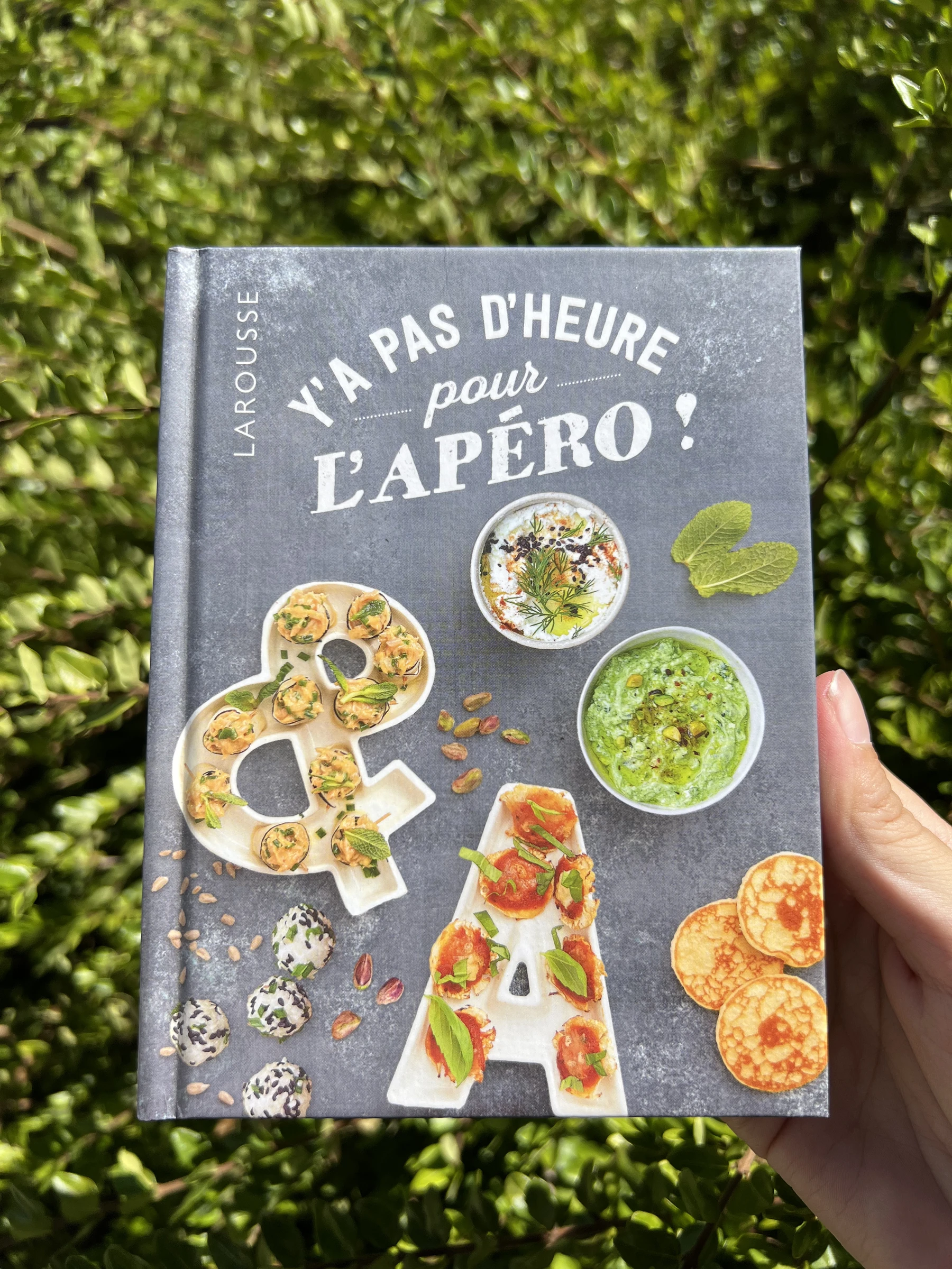 🫒 APÉRO-serveertje 5 keramische kopjes + Larousse-receptenboek | Nieuw – photo 17